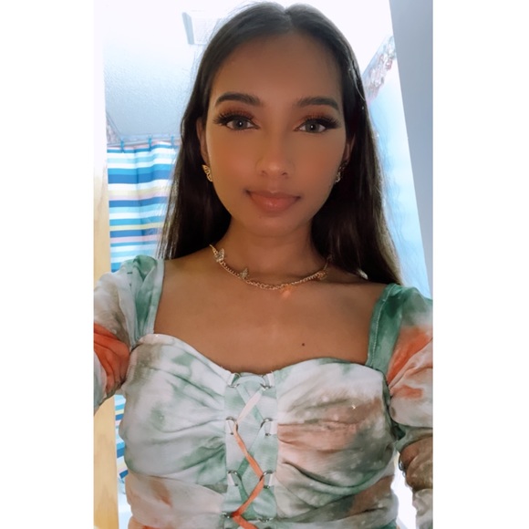 Summer ruched mini dress - Picture 4 of 5